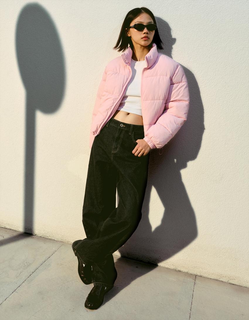 Puffer jacket-Pink