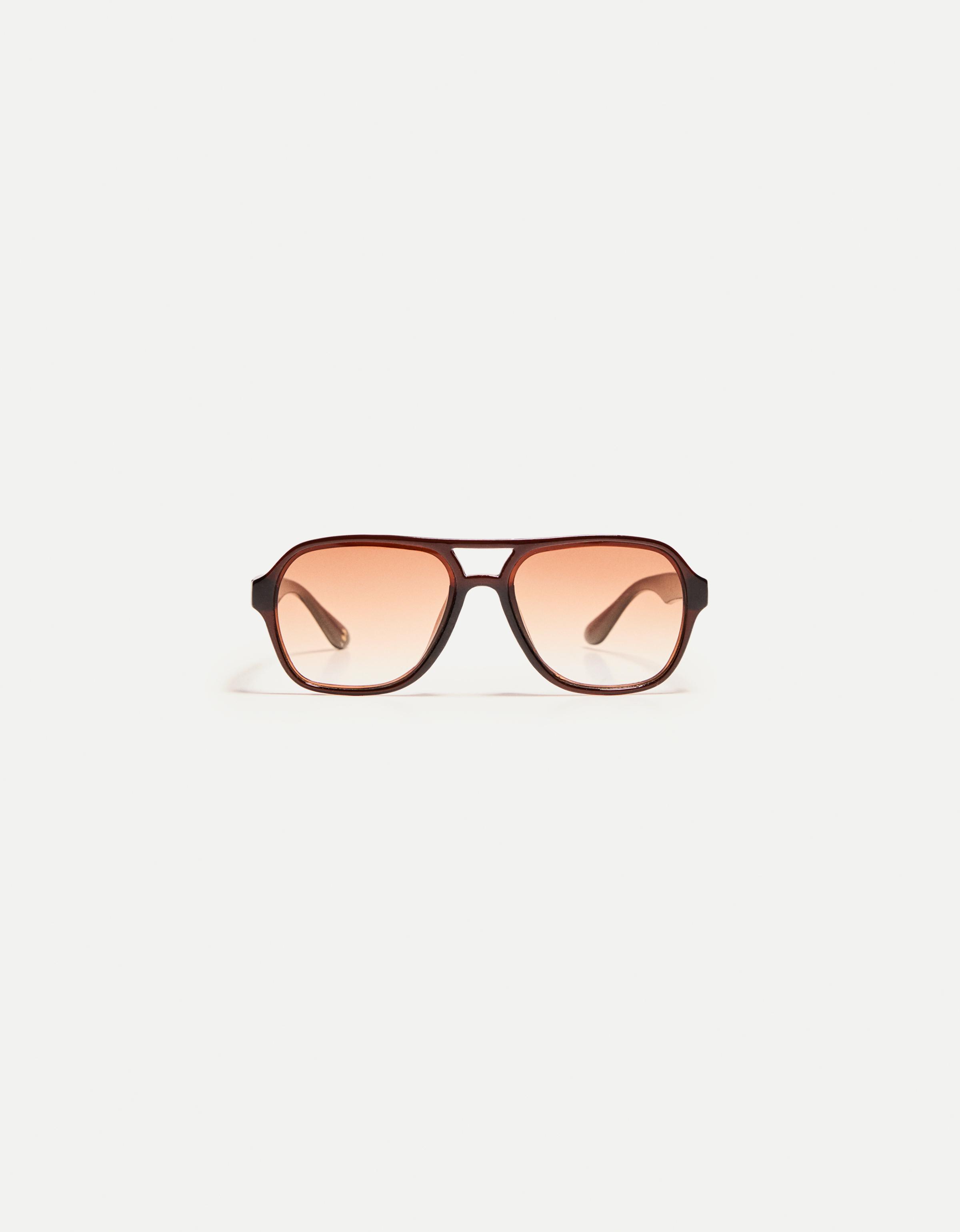 Bershka Retro güneş gözlüğü görsel 2