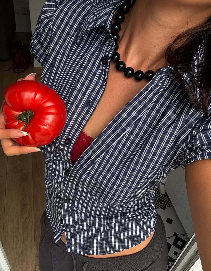 Cămașă mânecă scurtă-Albastru spălăcit-2