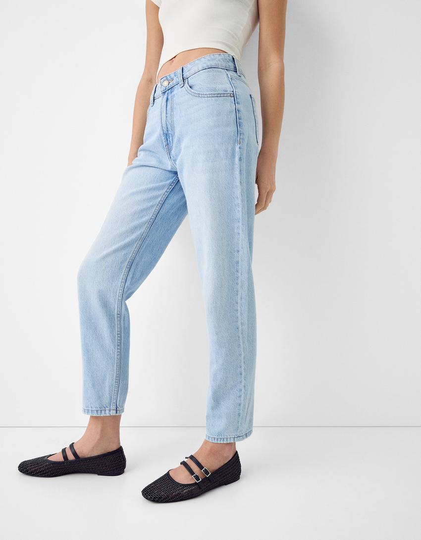 Mom jeans-Light blue-1