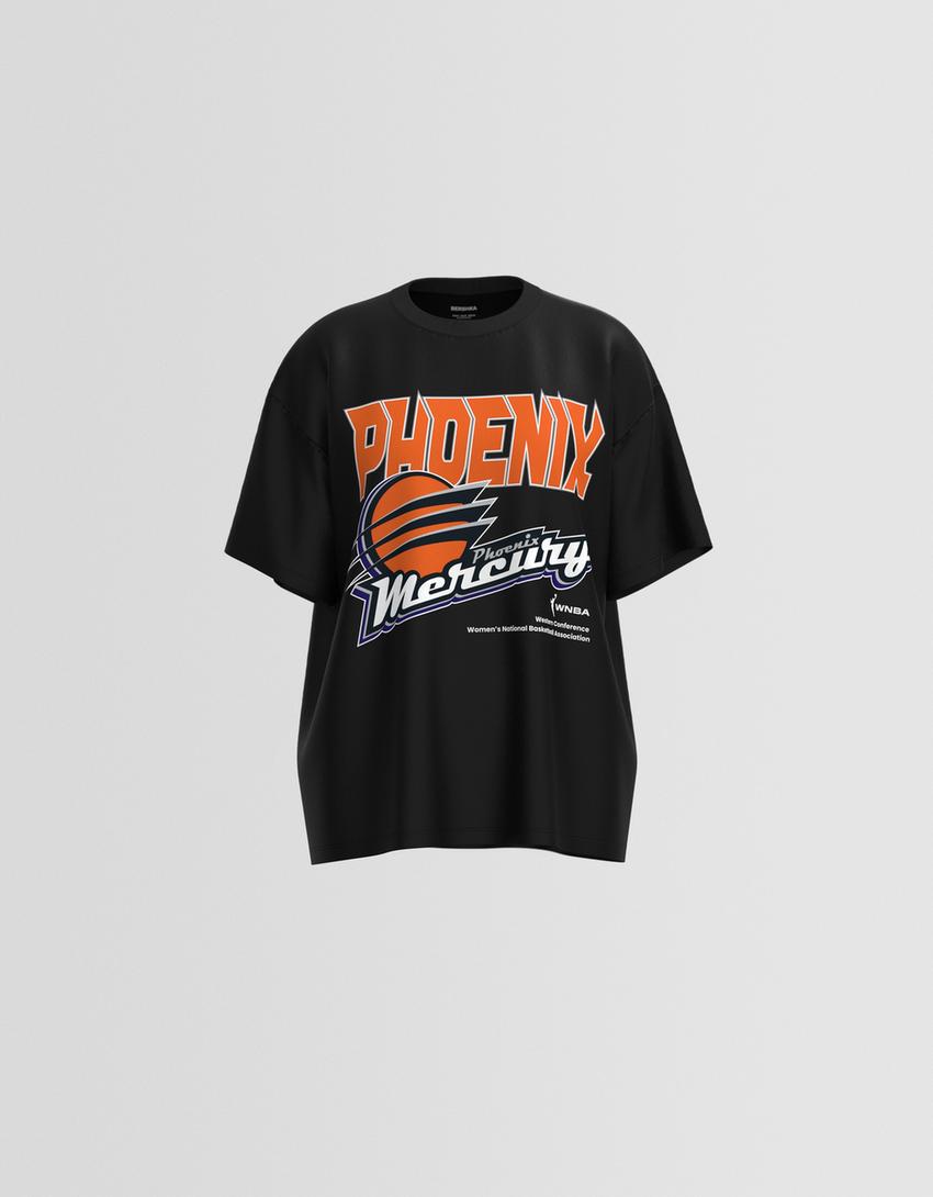 Majica kratkih rukava WNBA Phoenix Mercury-Crna-2