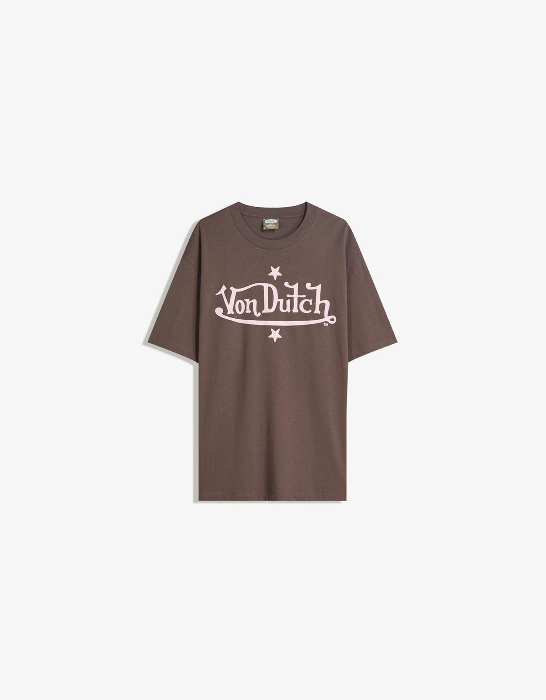 Von Dutch print short-sleeve T-shirt