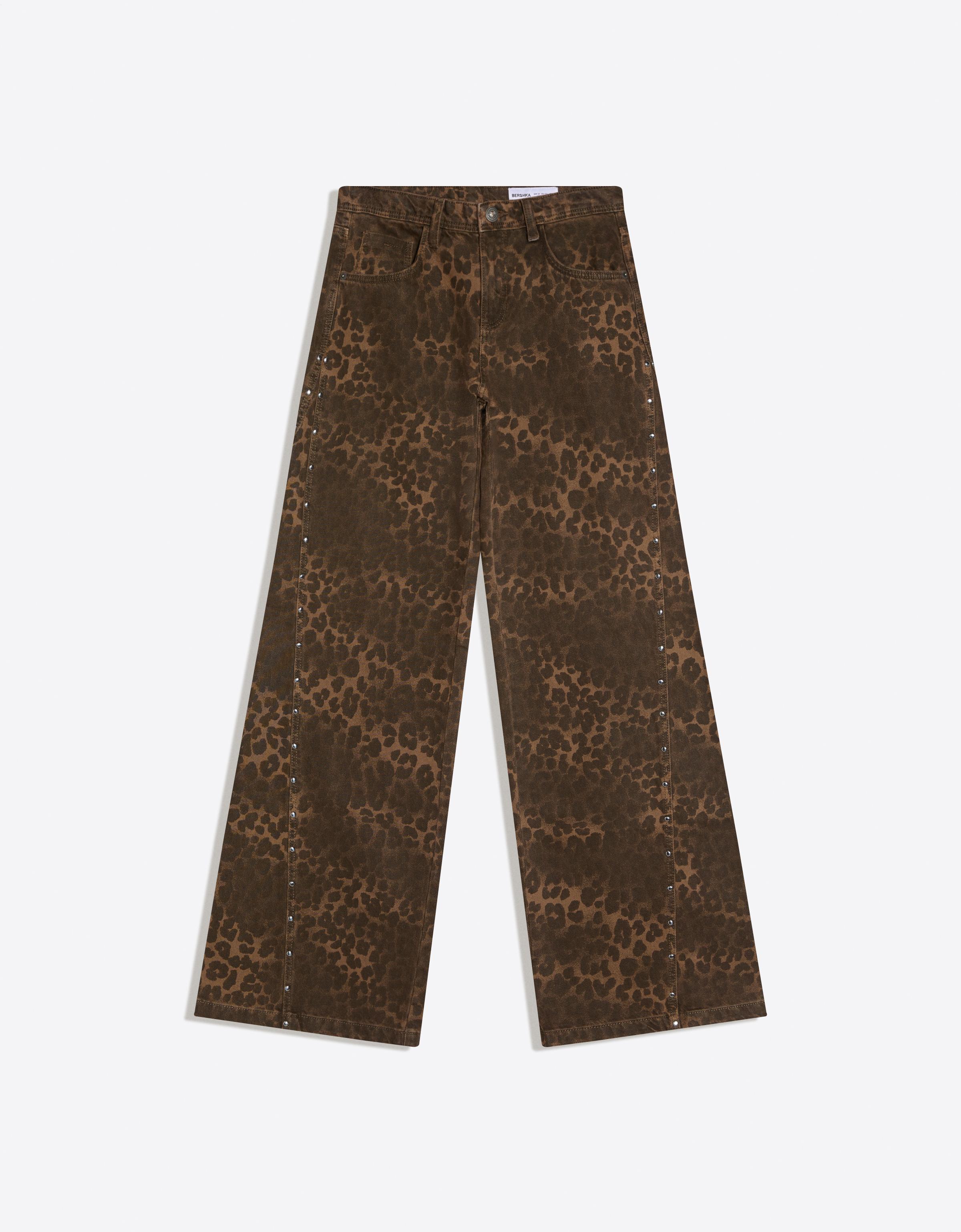 Straight fit fitilli kumaş pantolon - Görsel 28