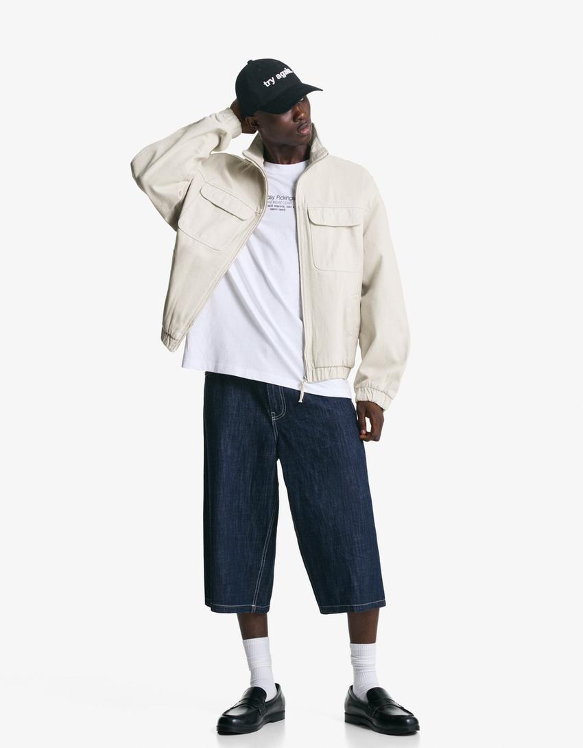 Veste à poches-Camel-3