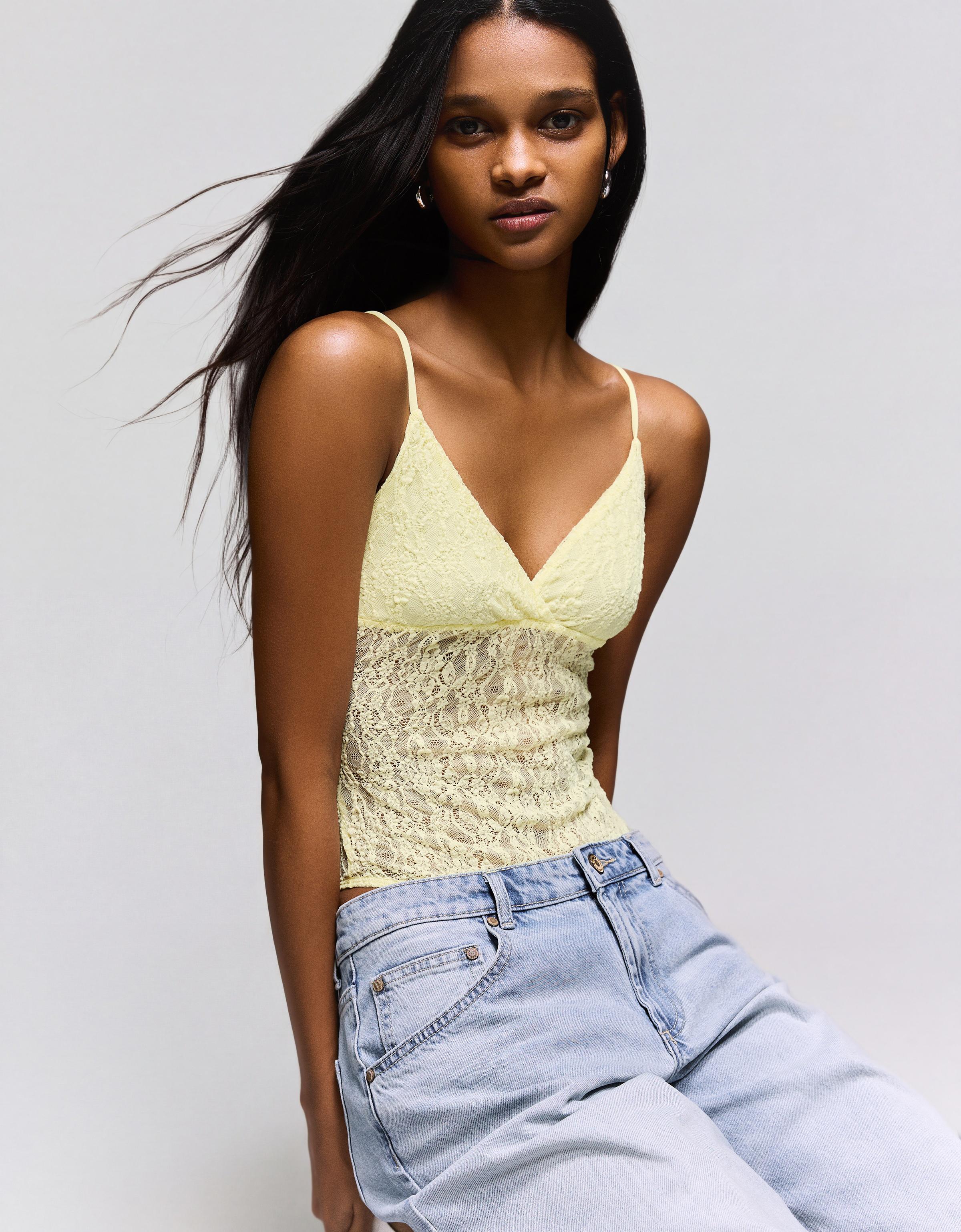 Dantelli askılı body - Görsel 77