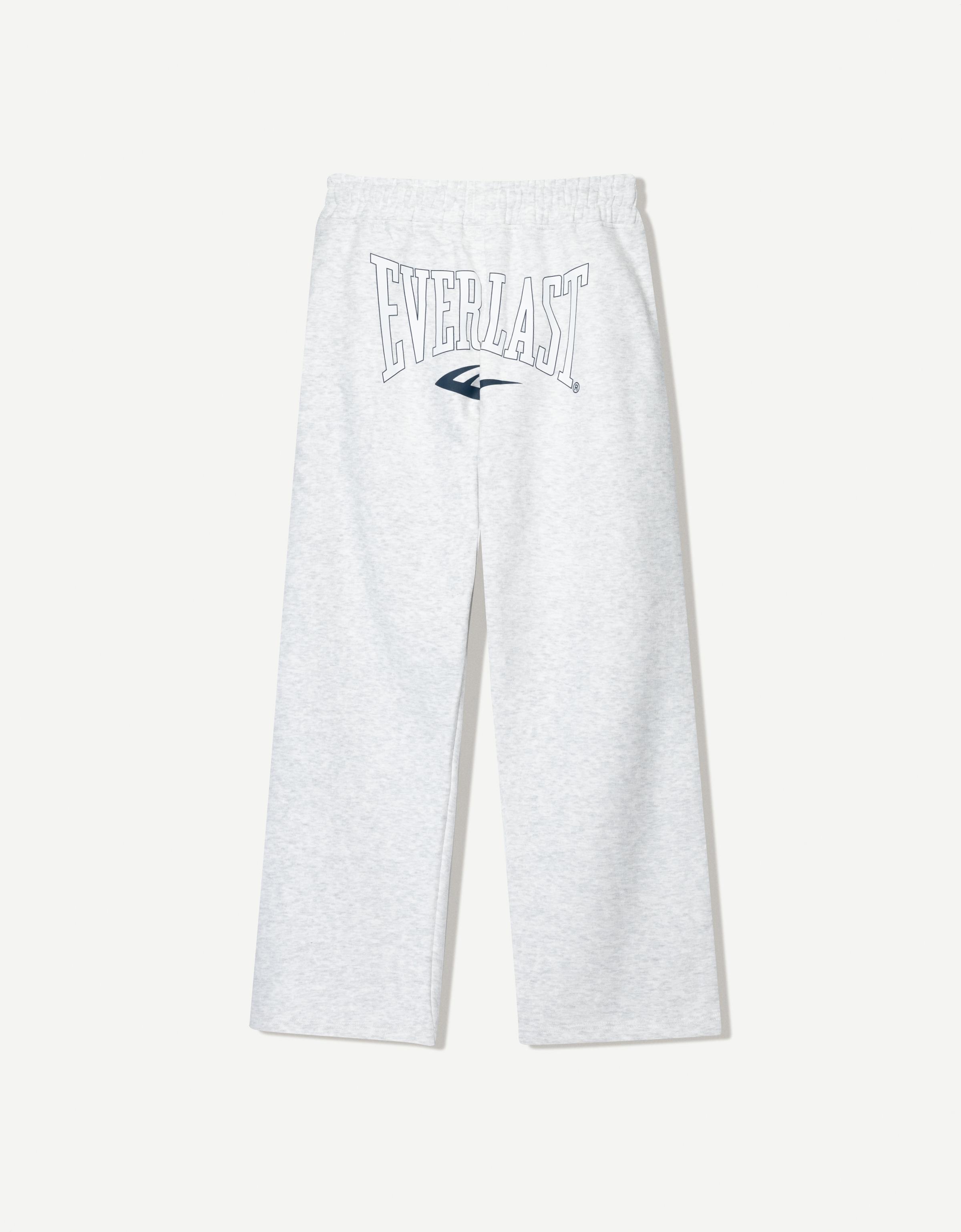 Spodnie wide leg Everlast - Mężczyzna | Bershka