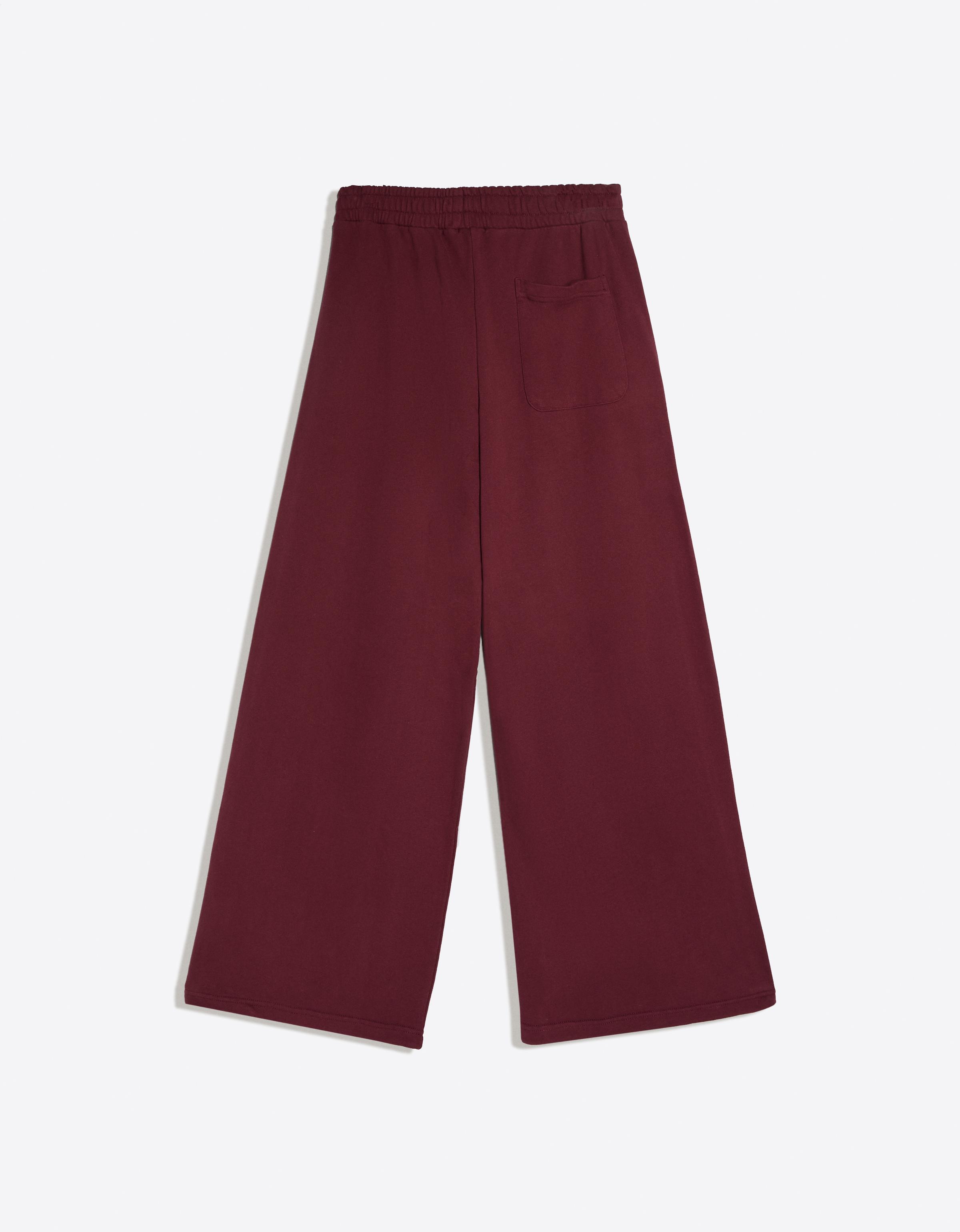 Dancer plush joggers — Maroon
