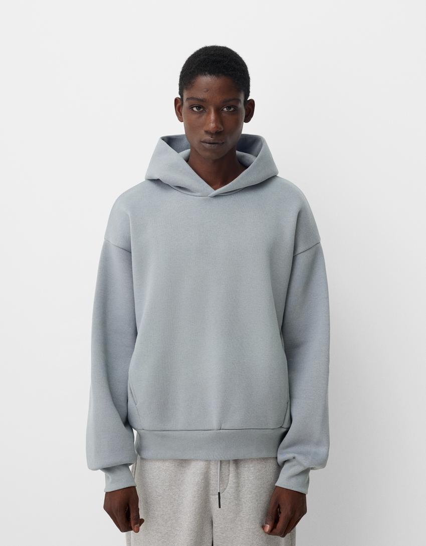 Sweat capuche Homme Bershka - Main Image