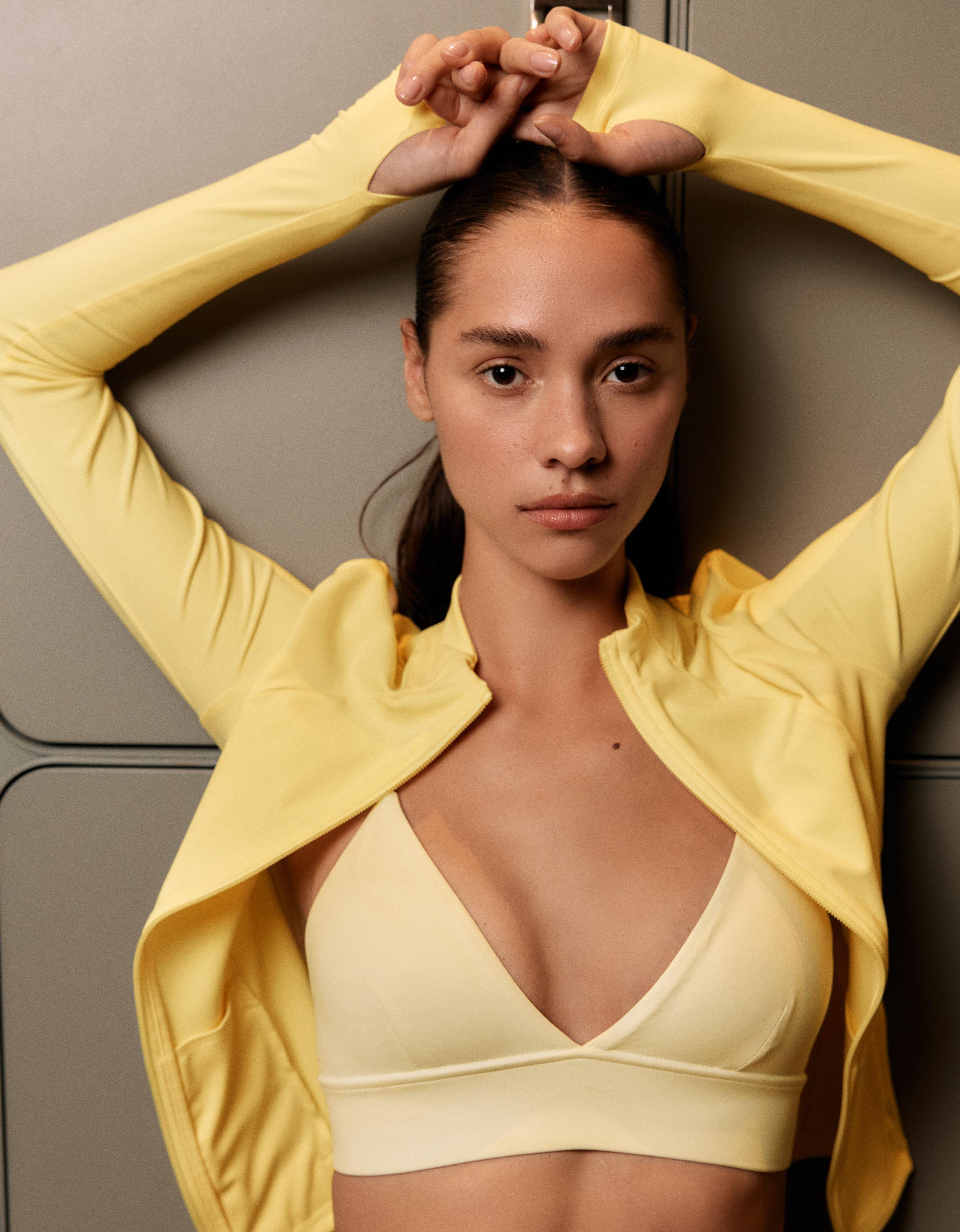 Hızlı kuruyan ve nefes alabilen fermuarlı sweatshirt - Görsel 116