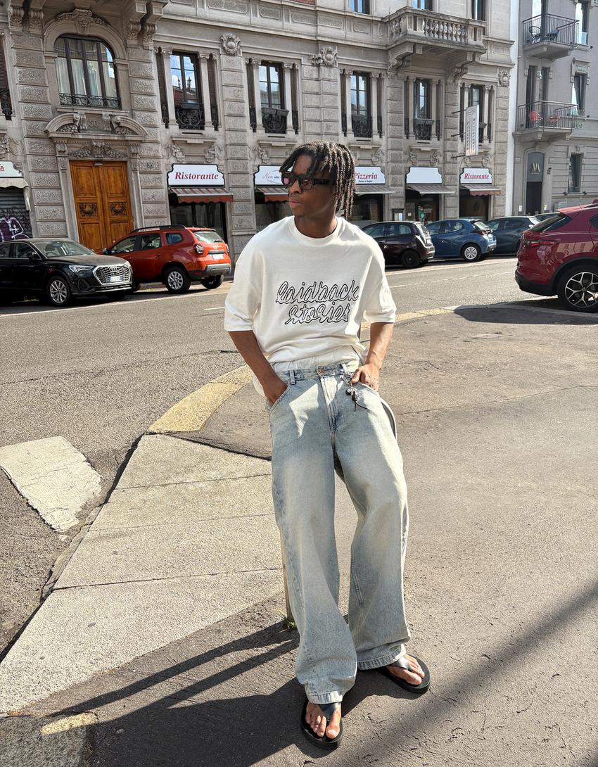 Jeans super baggy Jeans Hombre Bershka