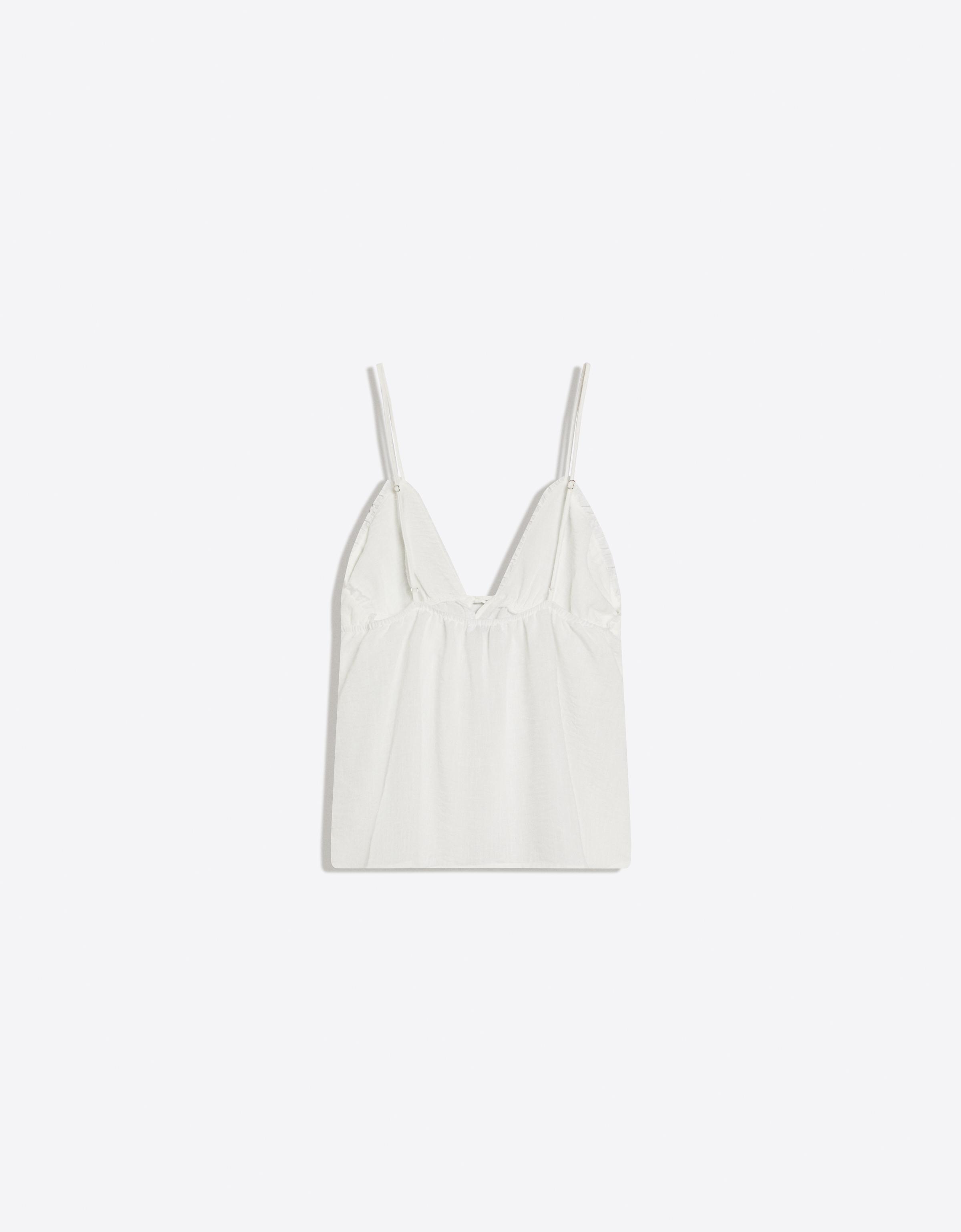 Strappy top with bow