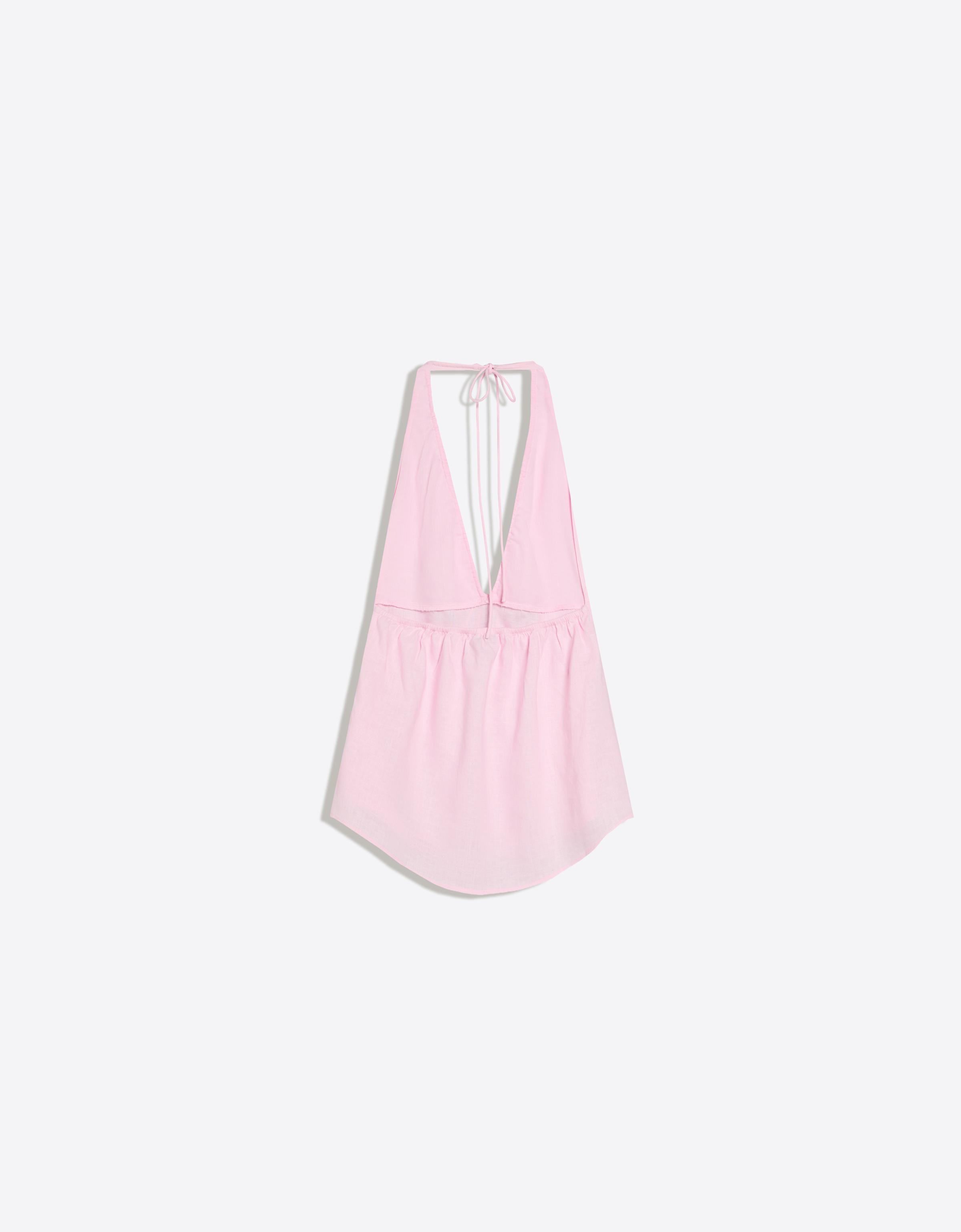 Linen halter top