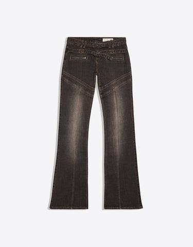 MARINA SENA flared jeans — Black 5