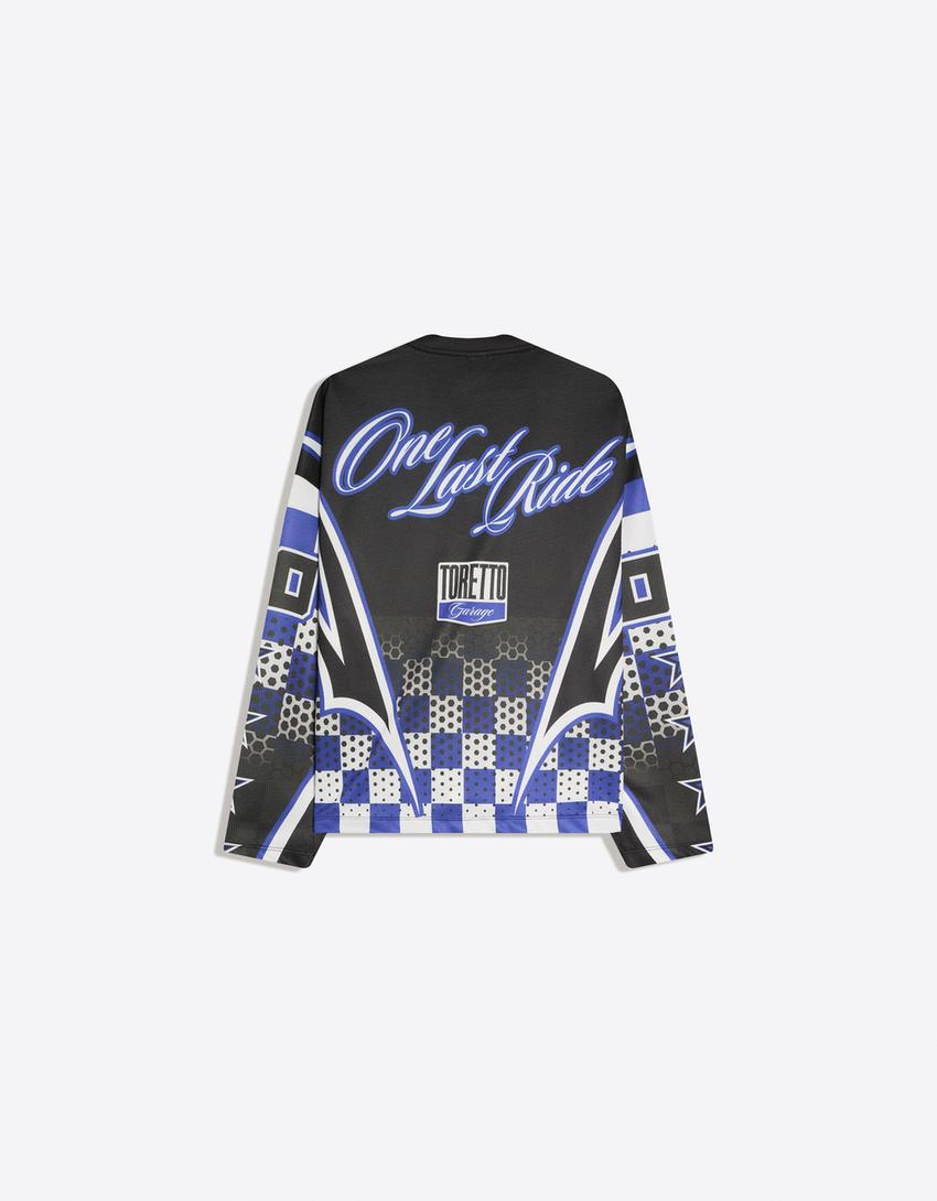 Fast & Furious long sleeve T-shirt-Electric blue