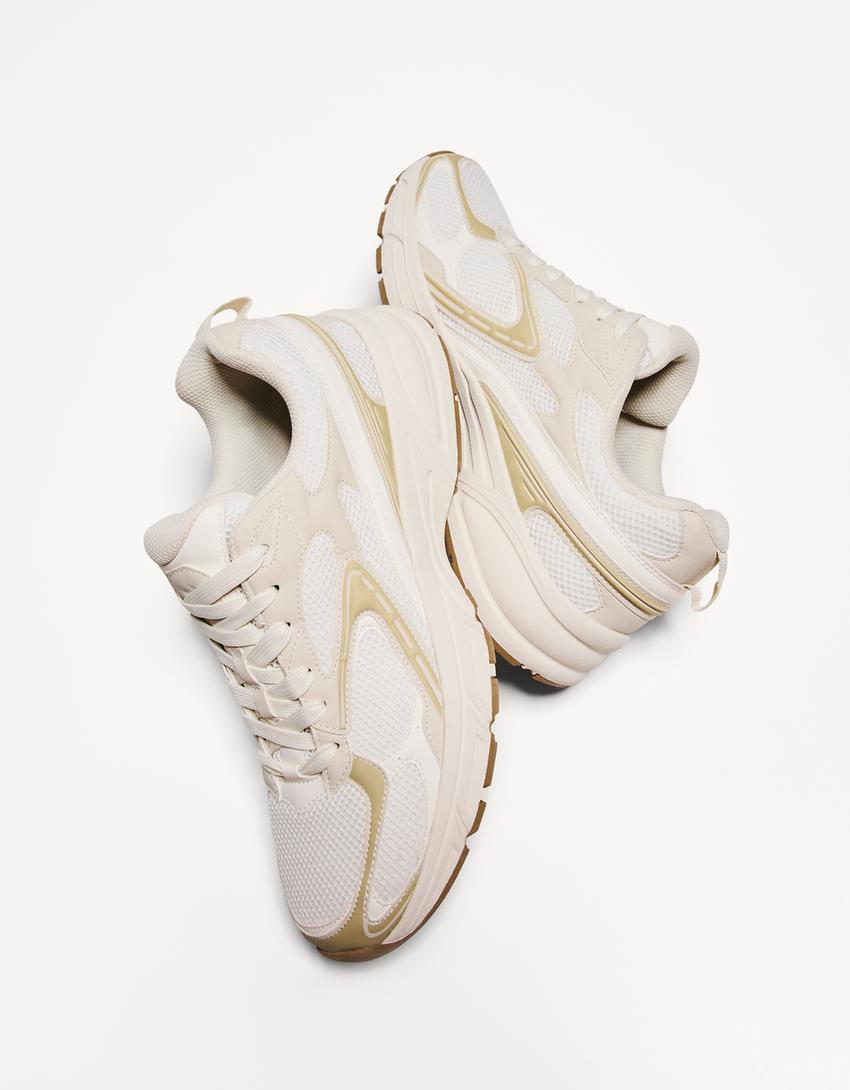 Multi-piece sneakers-Multicolored