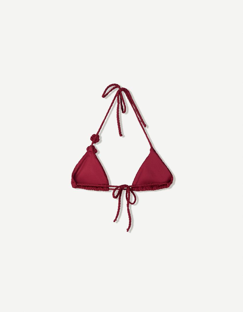 Top bikini all'uncinetto-Porpora-4