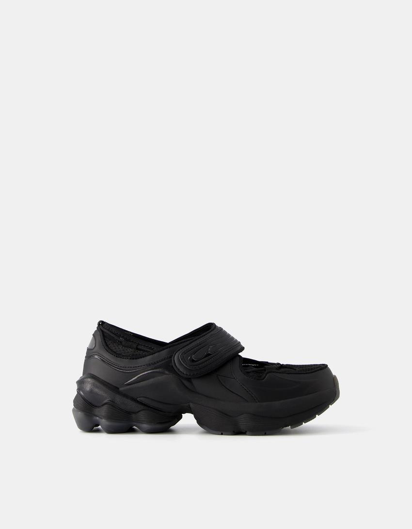 Ballerines sport contrastantes-Noir-6