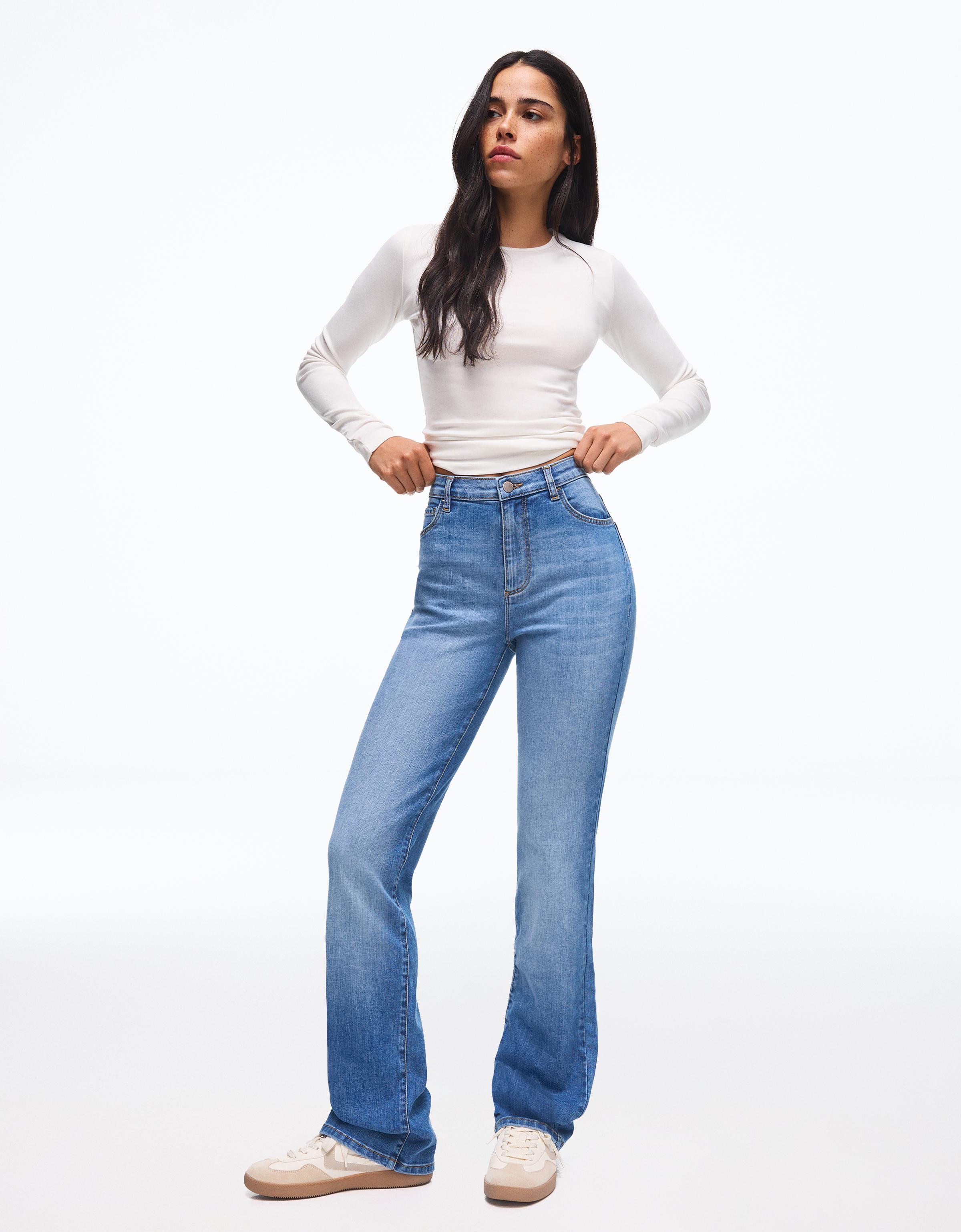 Flared jeans