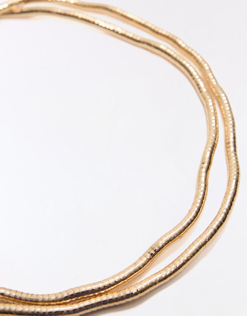 Collar moldeable-Oro