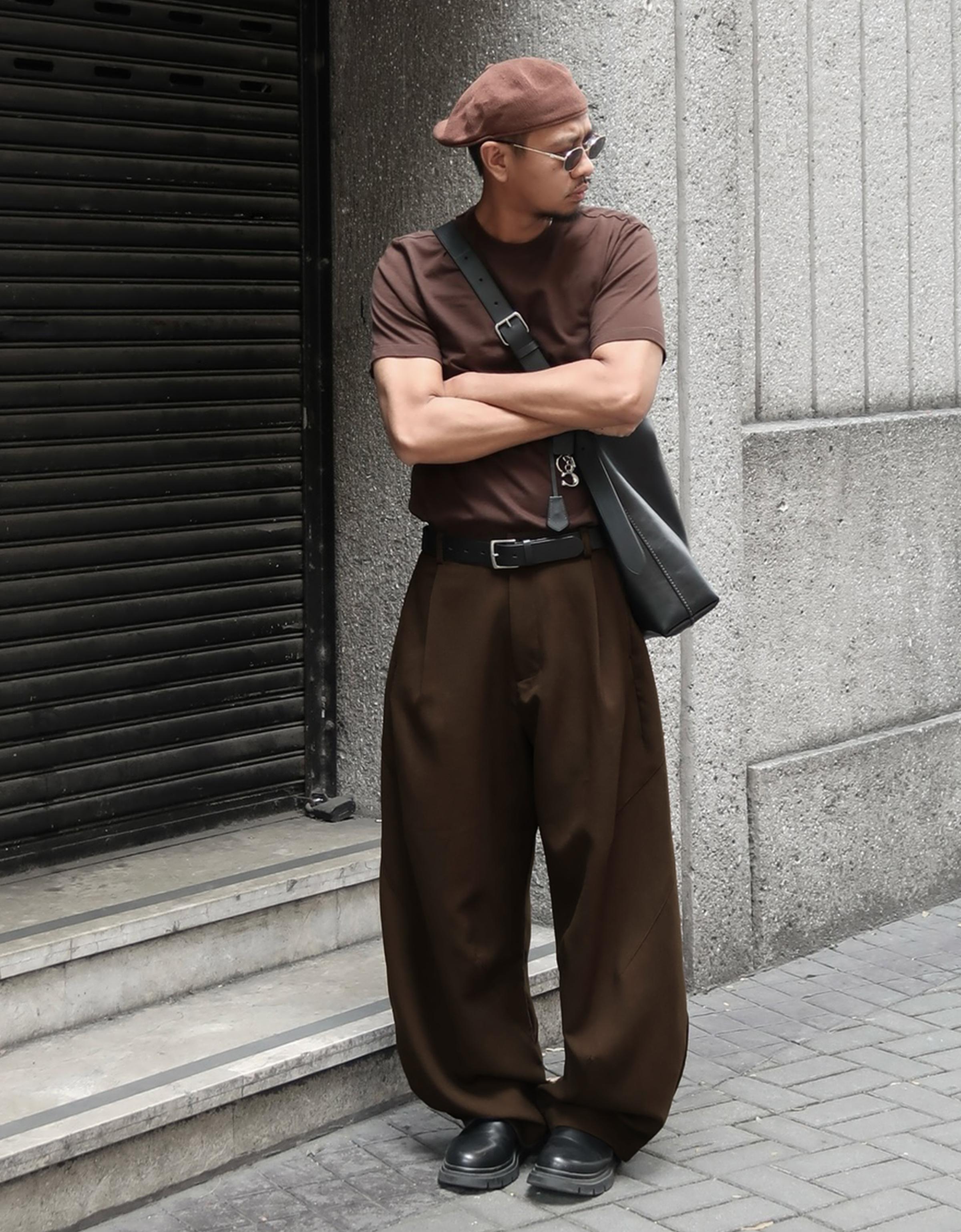 Piliseli superbaggy jogger fit pantolon - Görsel 27