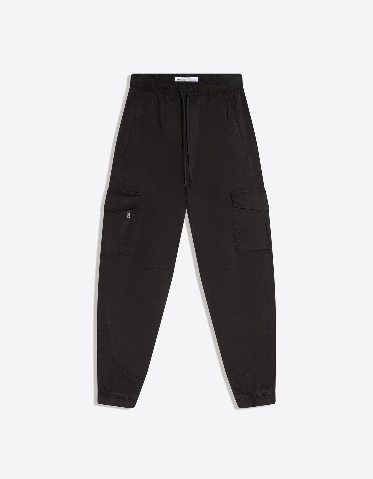 Cargo joggers — Black