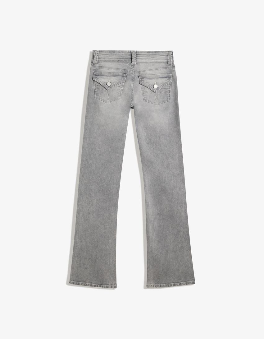 Farmerke bootcut kroja-Siva-1