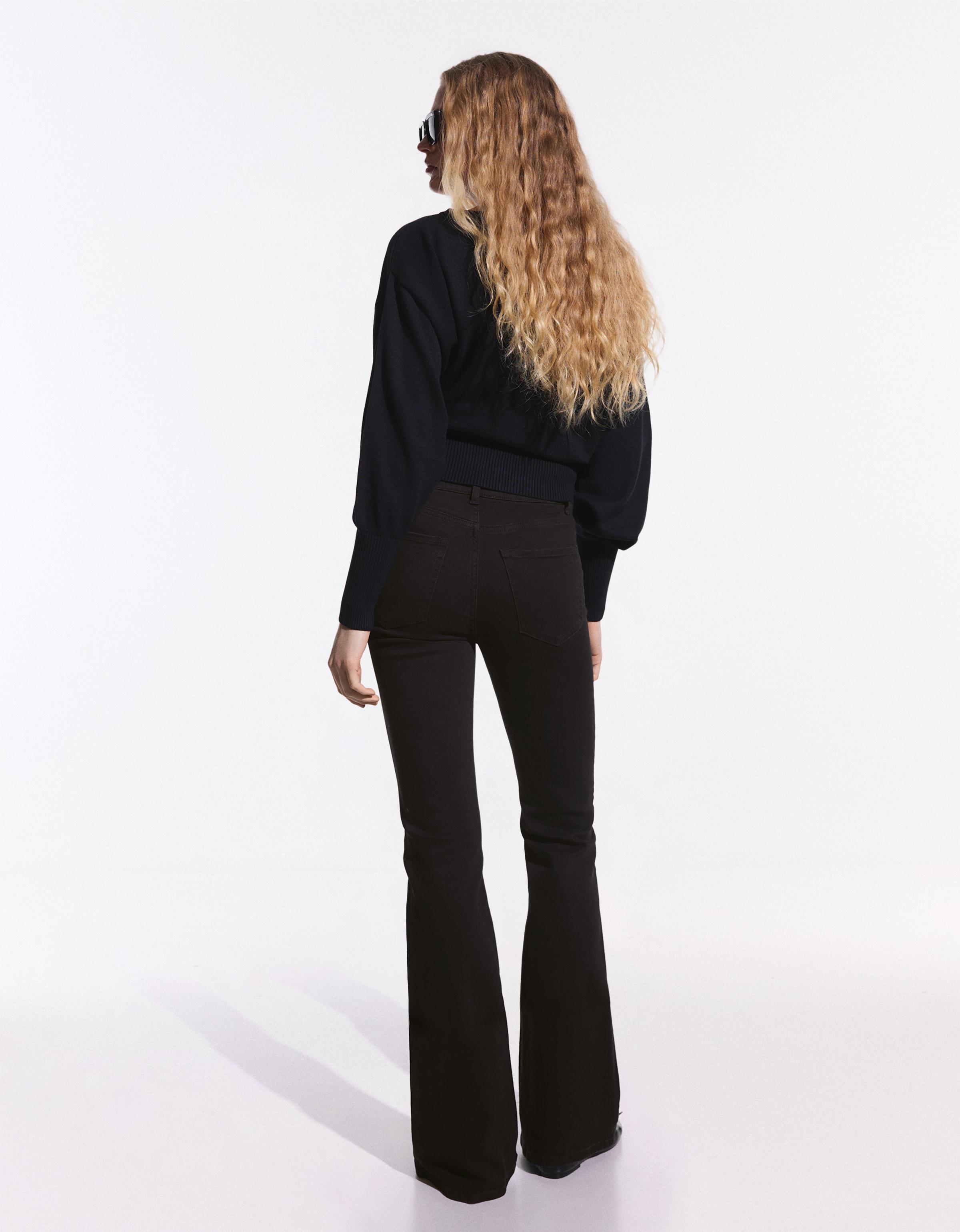 Yüksek bel flare fit jean - Görsel 52