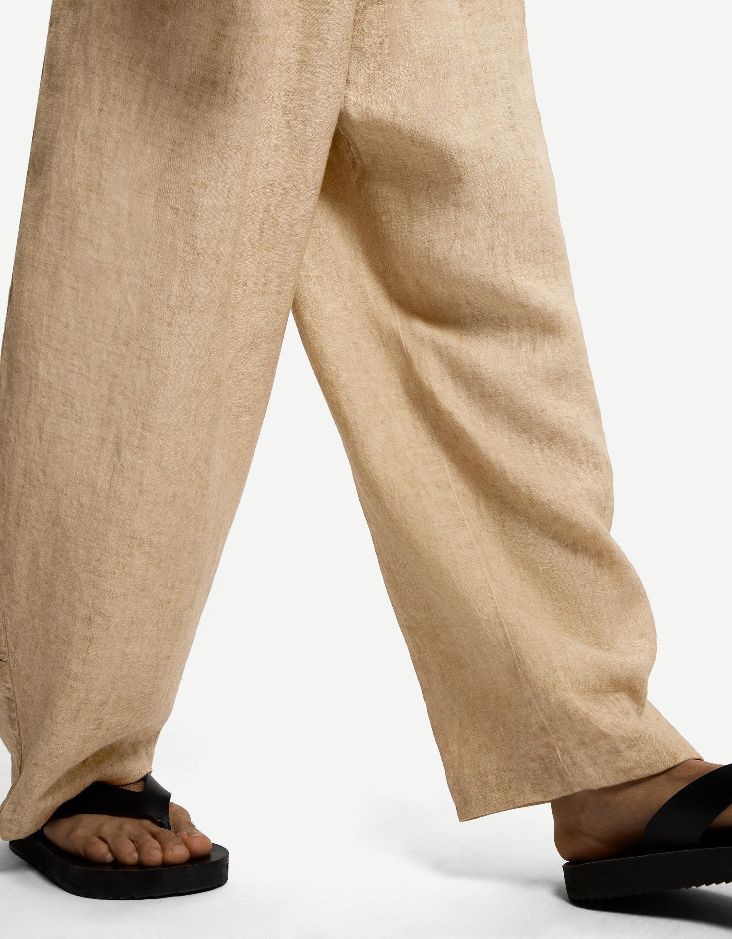 【massnoun】21ss★ BALLOON FIT LINEN WIDE PANTS MUSINSA | NOT4NERD Extra Wide Balloon Pants - Black