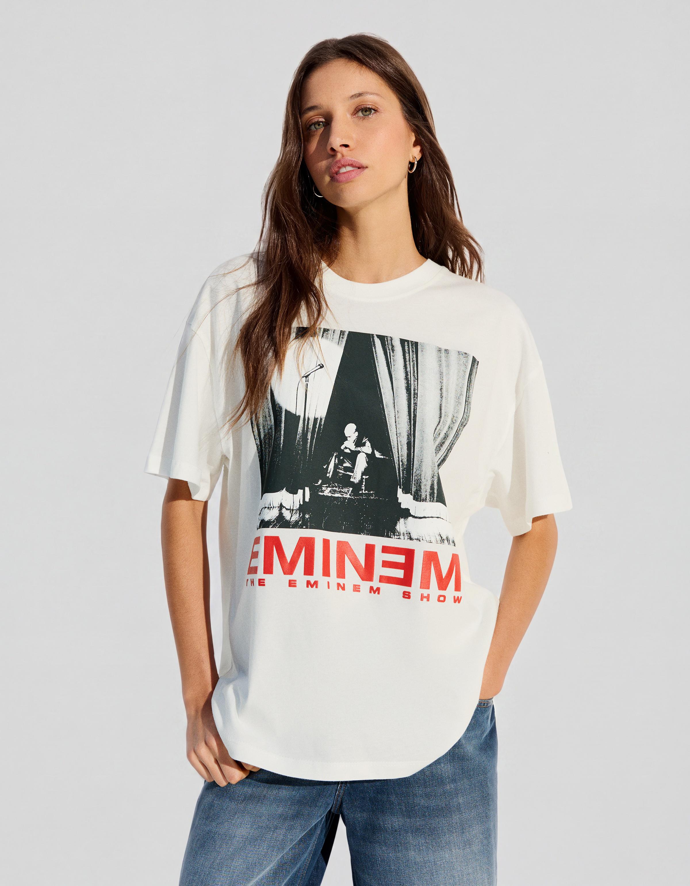 Oversize EMINEM T-shirt — Off white