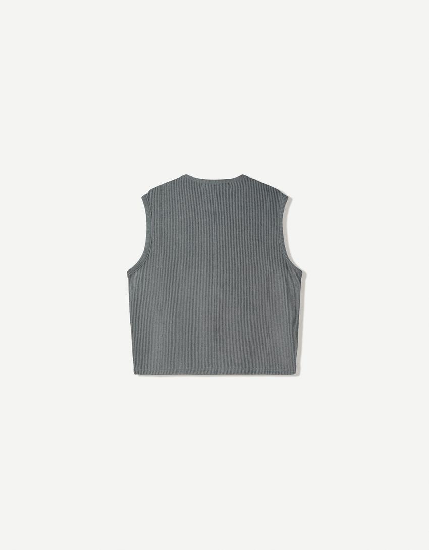 Gilet workwear-Gris