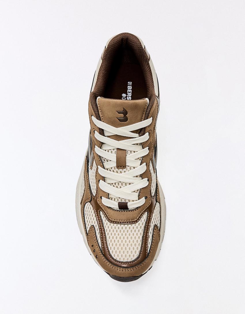 SNEAKER MIT KOMBINIERTER SOHLE-Kombiniert