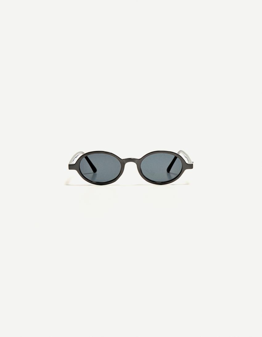 Resin sunglasses-Black