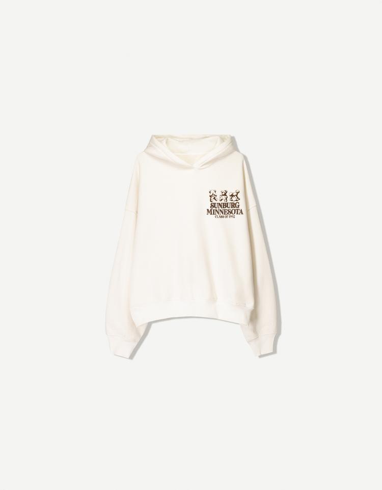 Printed hoodie