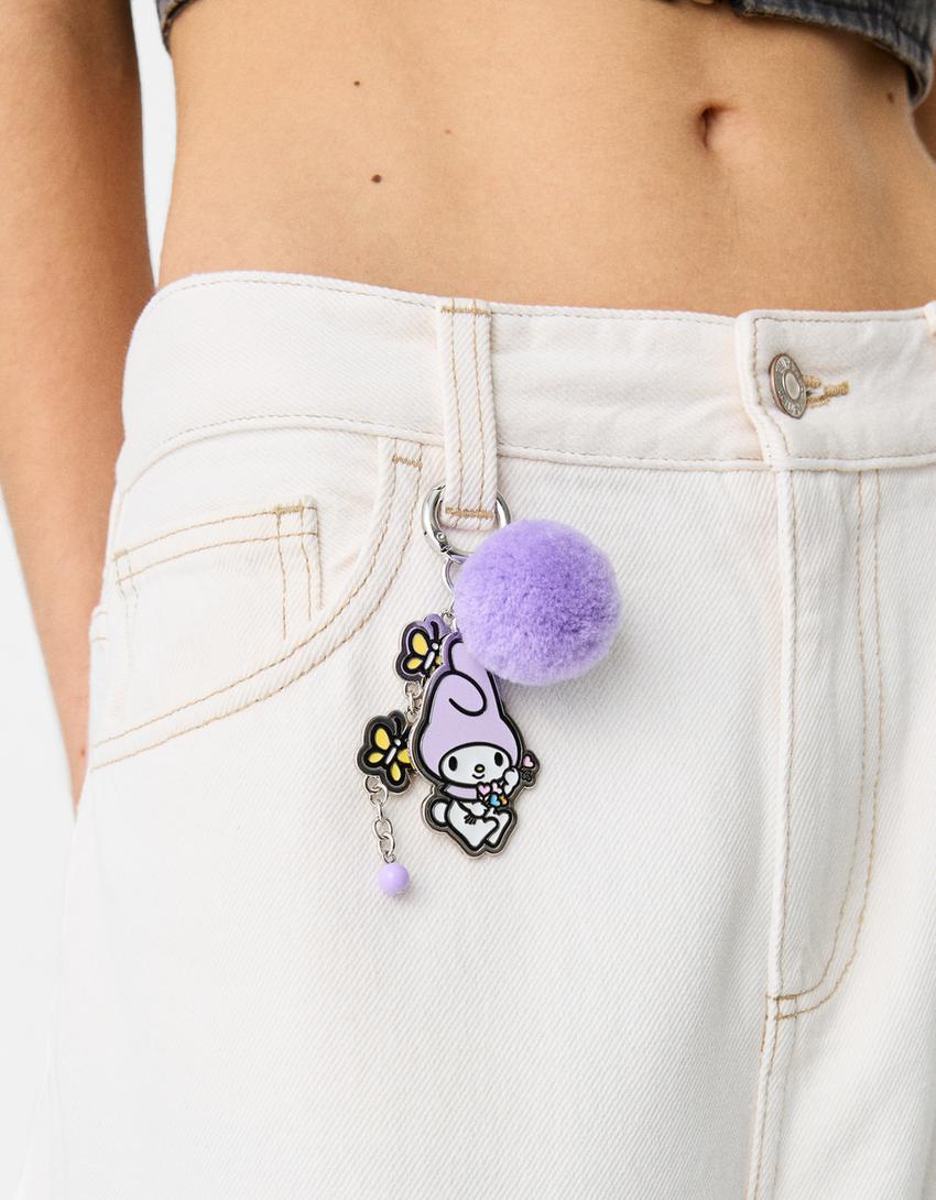 My Melody keyring-Violet-2