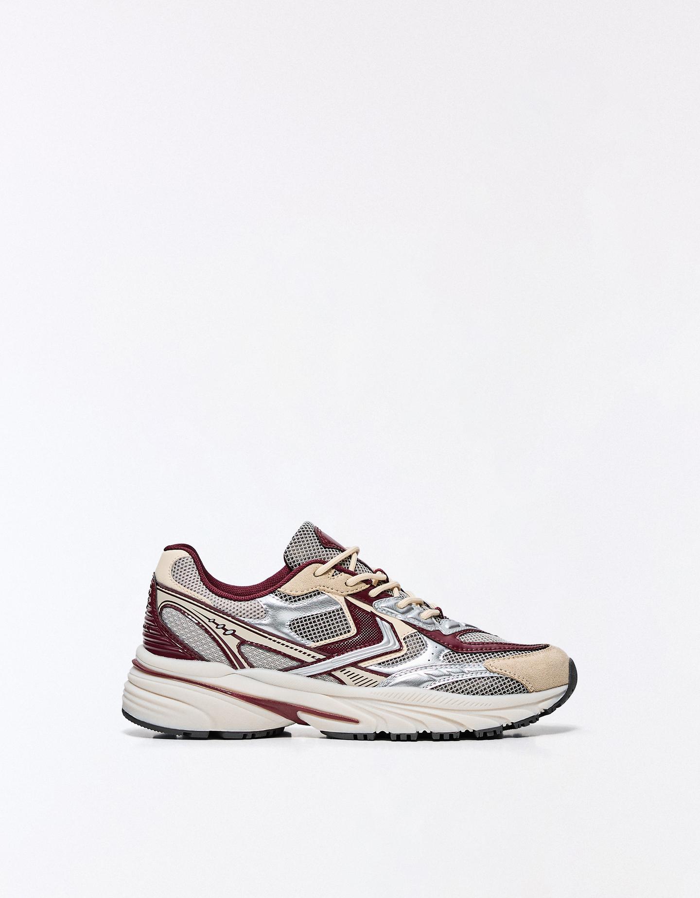 Bershka Sneaker Multi-Elementi Donna 36 Multicolore