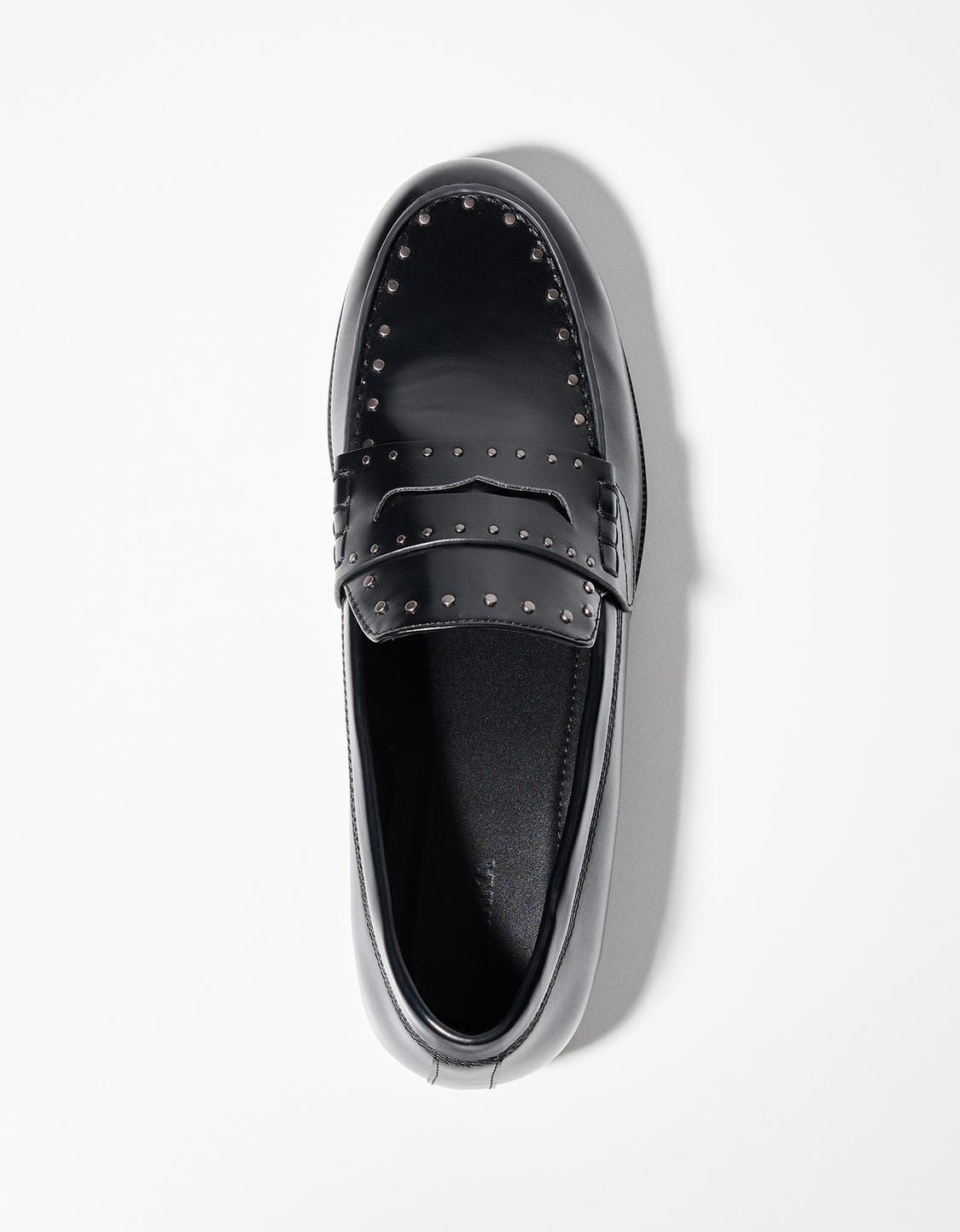 Studded loafers