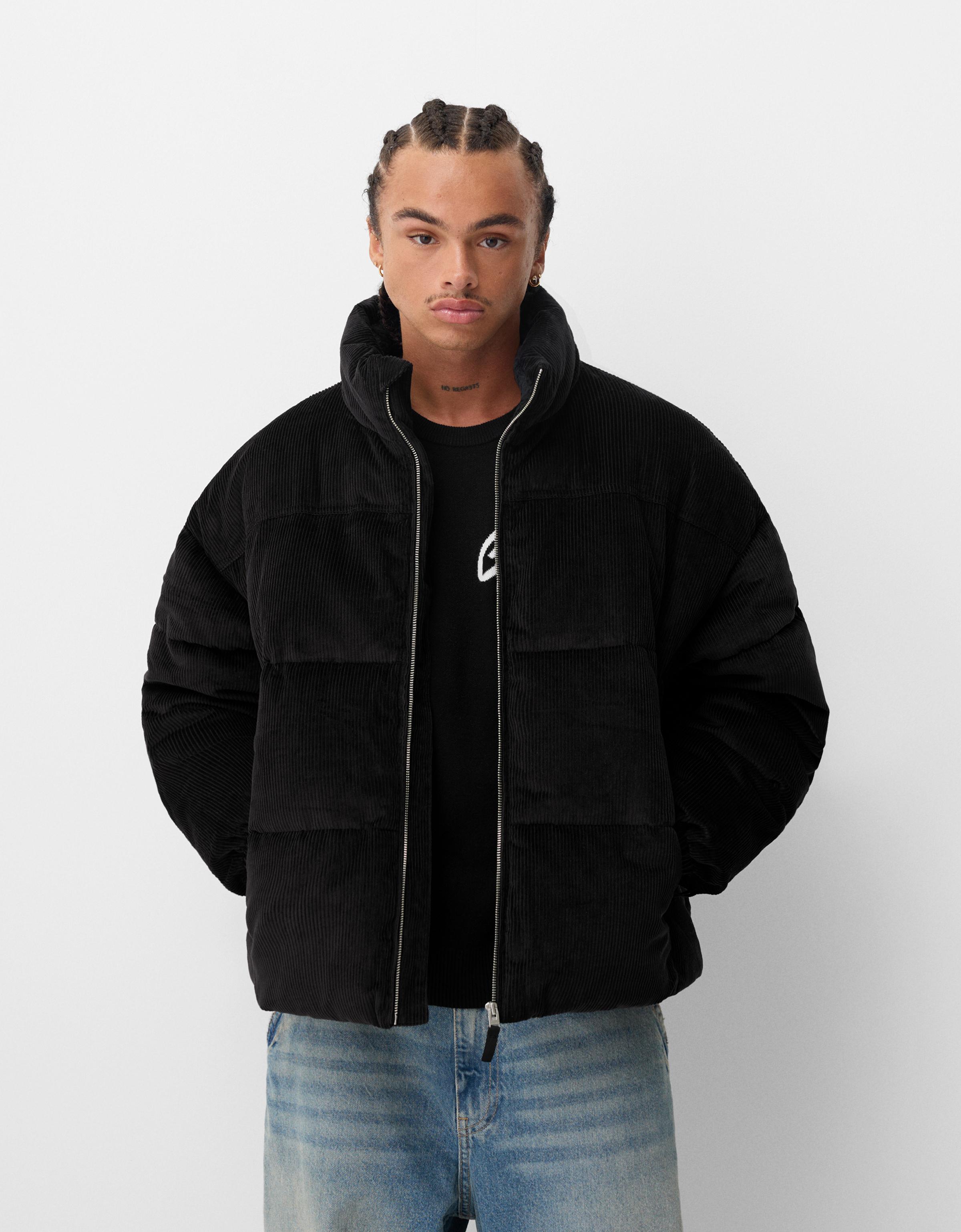 Bershka puffer jacket mens best sale