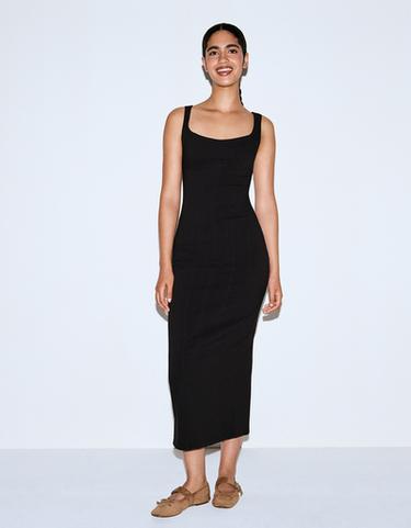 Black dresses - Women | Bershka