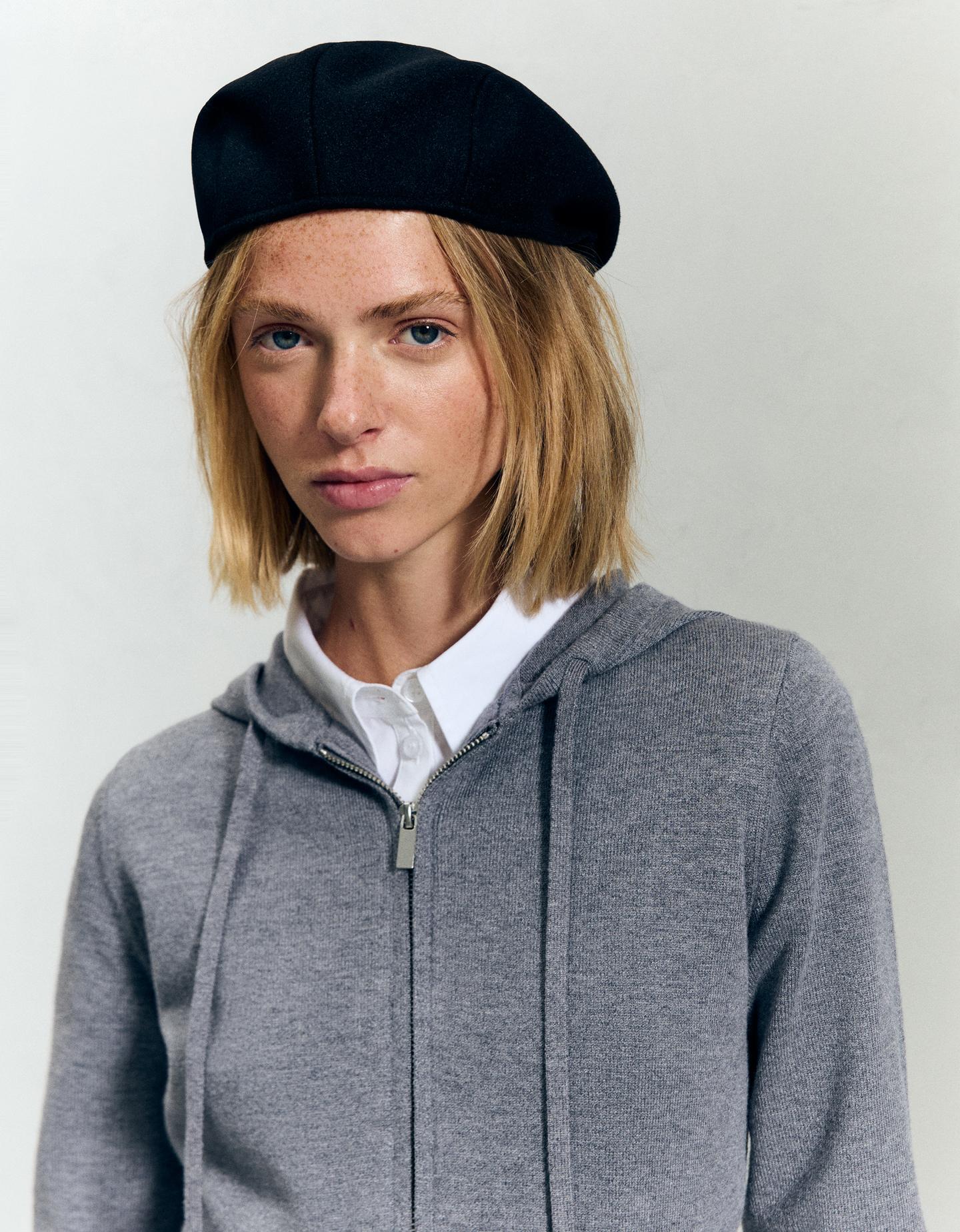 Bershka beret czarny