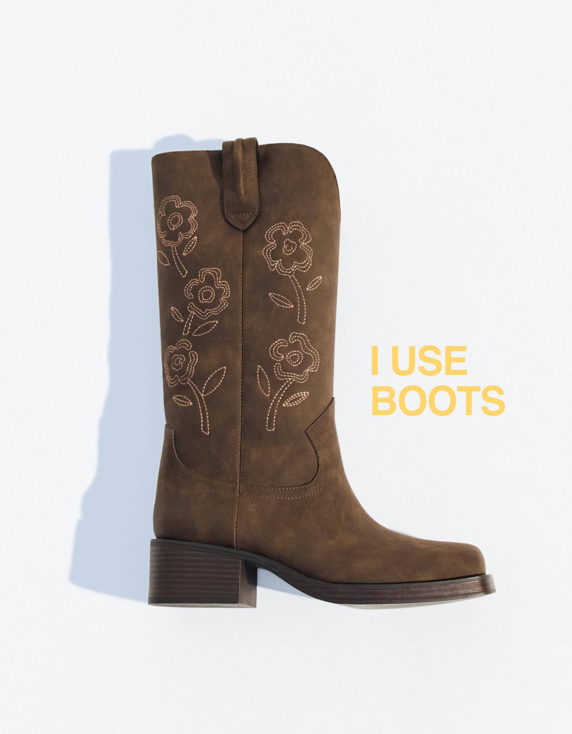 Women's Boots and Ankle Boots | New Collection | BERSHKA Women's Boots and Ankle Boots | New Collection | BERSHKA