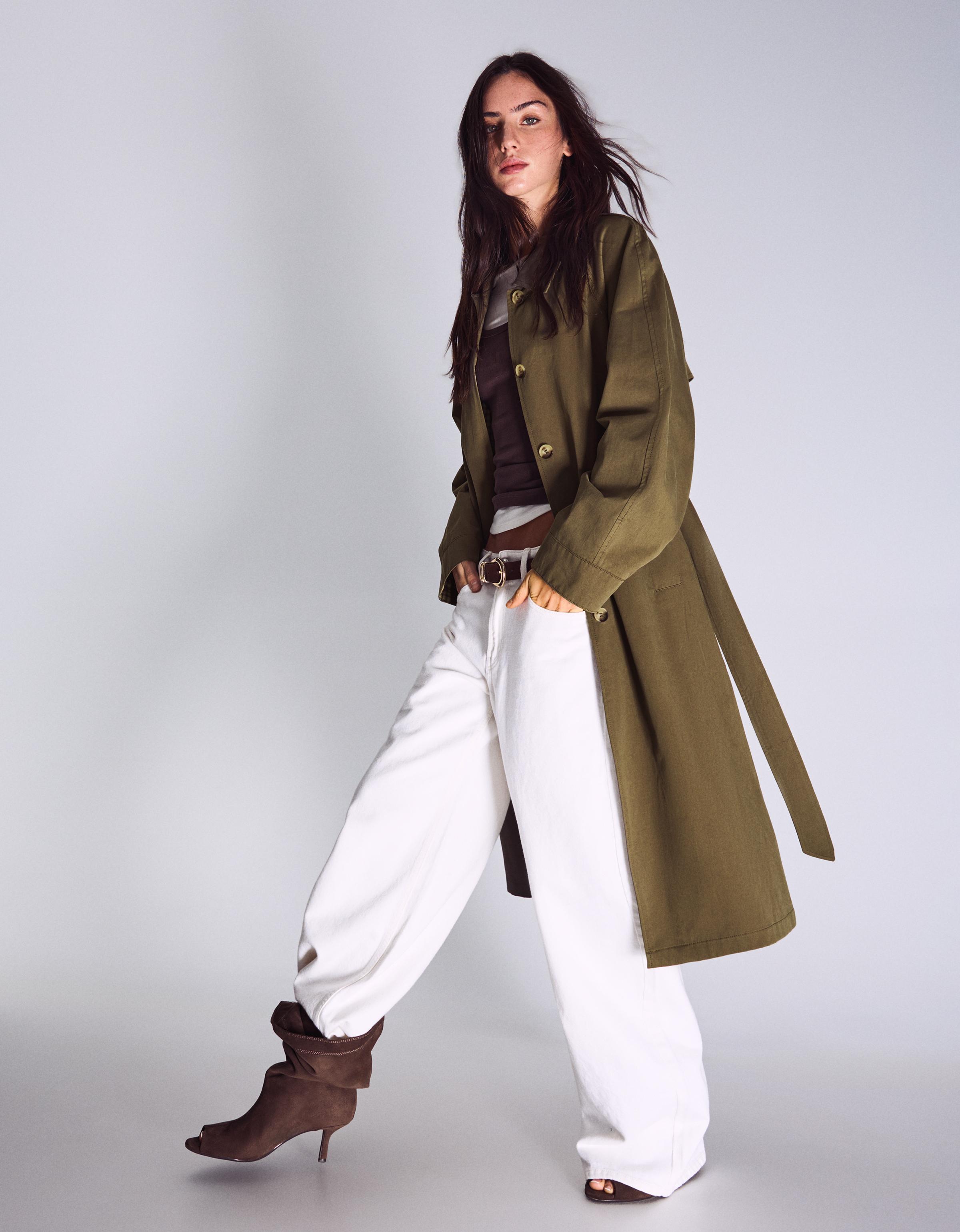 Long trench coat