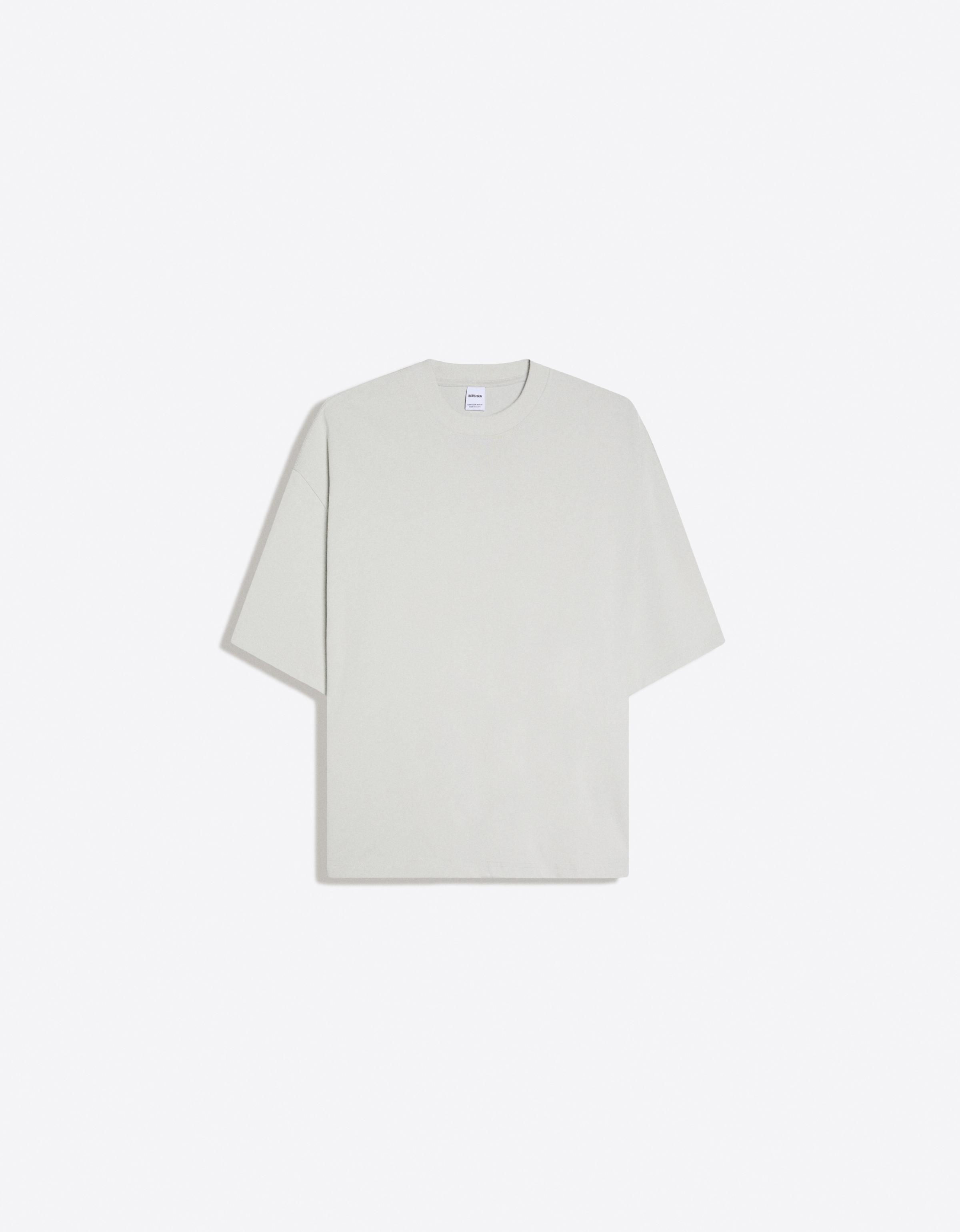 Heavy boxy T-shirt — Stone