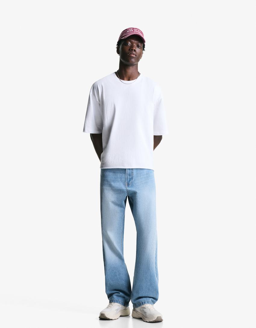 ג'ינס Baggy-תכלת-0
