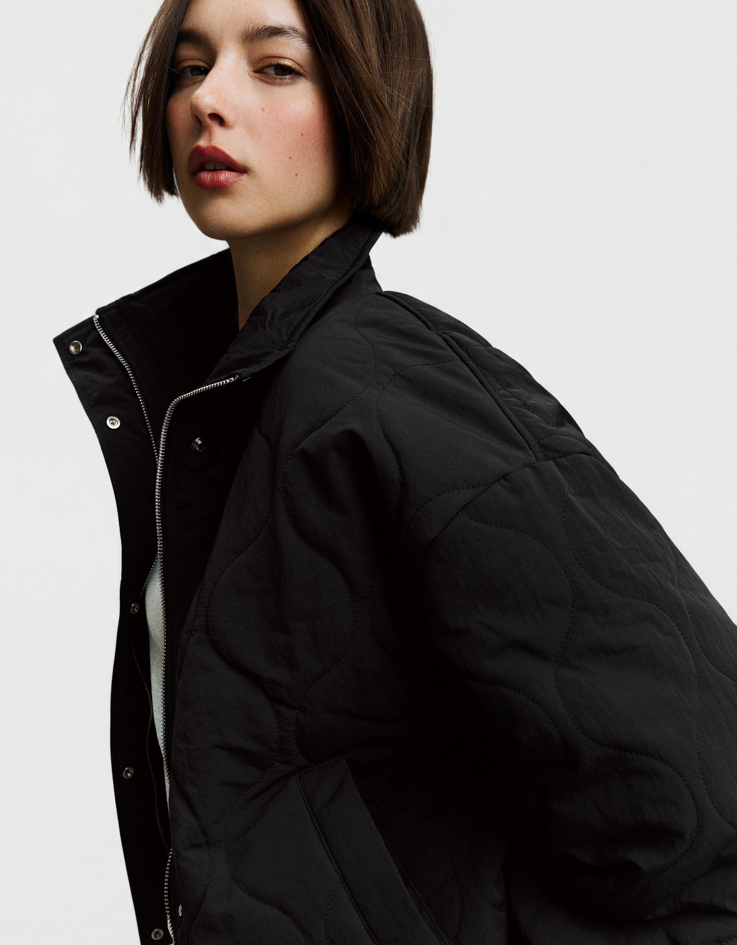 Padded jacket — Black