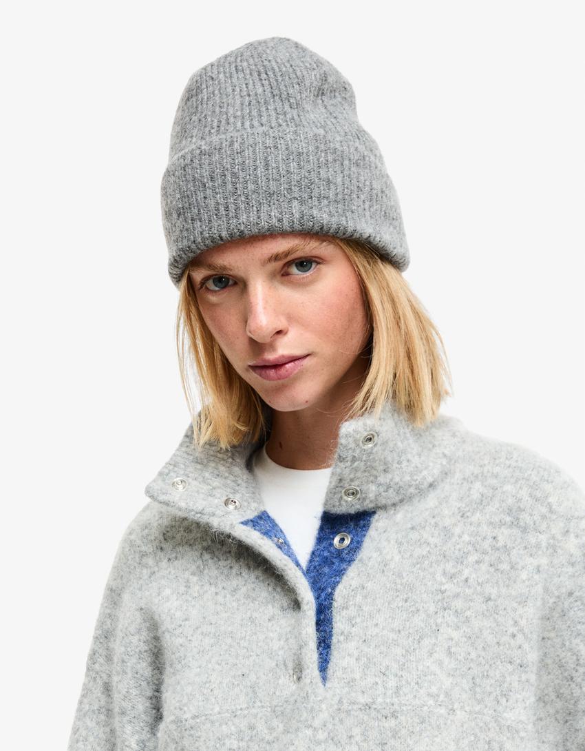 Beanie básico-Gris