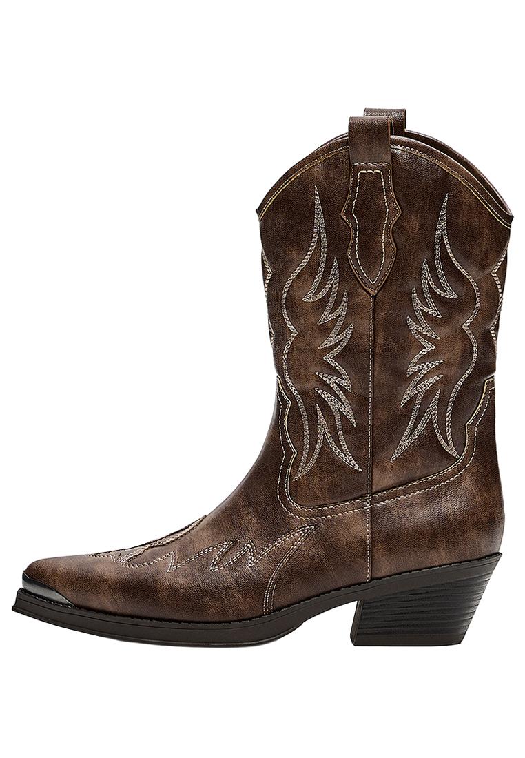 Kovboy çizme burun detaylı