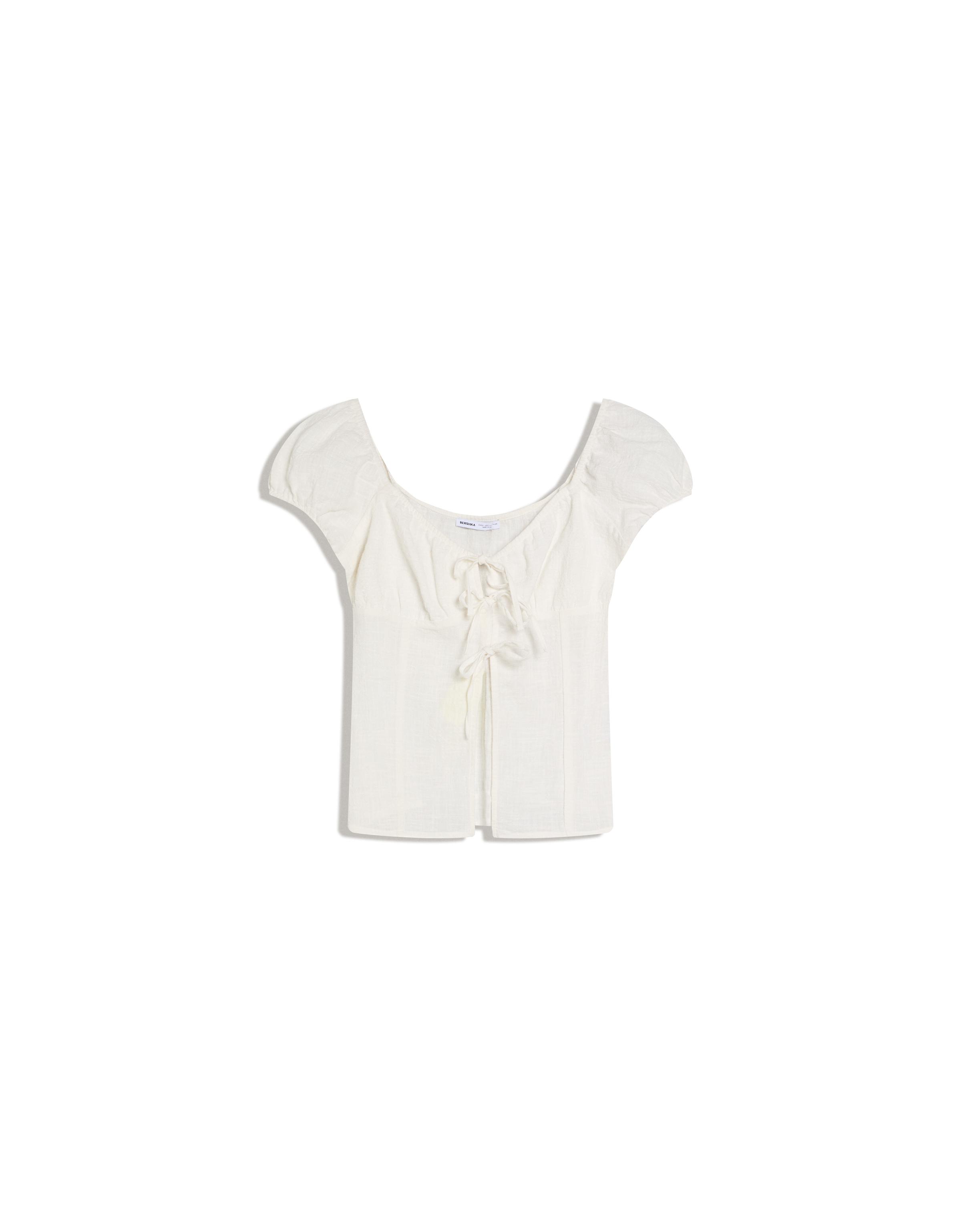 Fiyonklu rustik bluz - Görsel 65