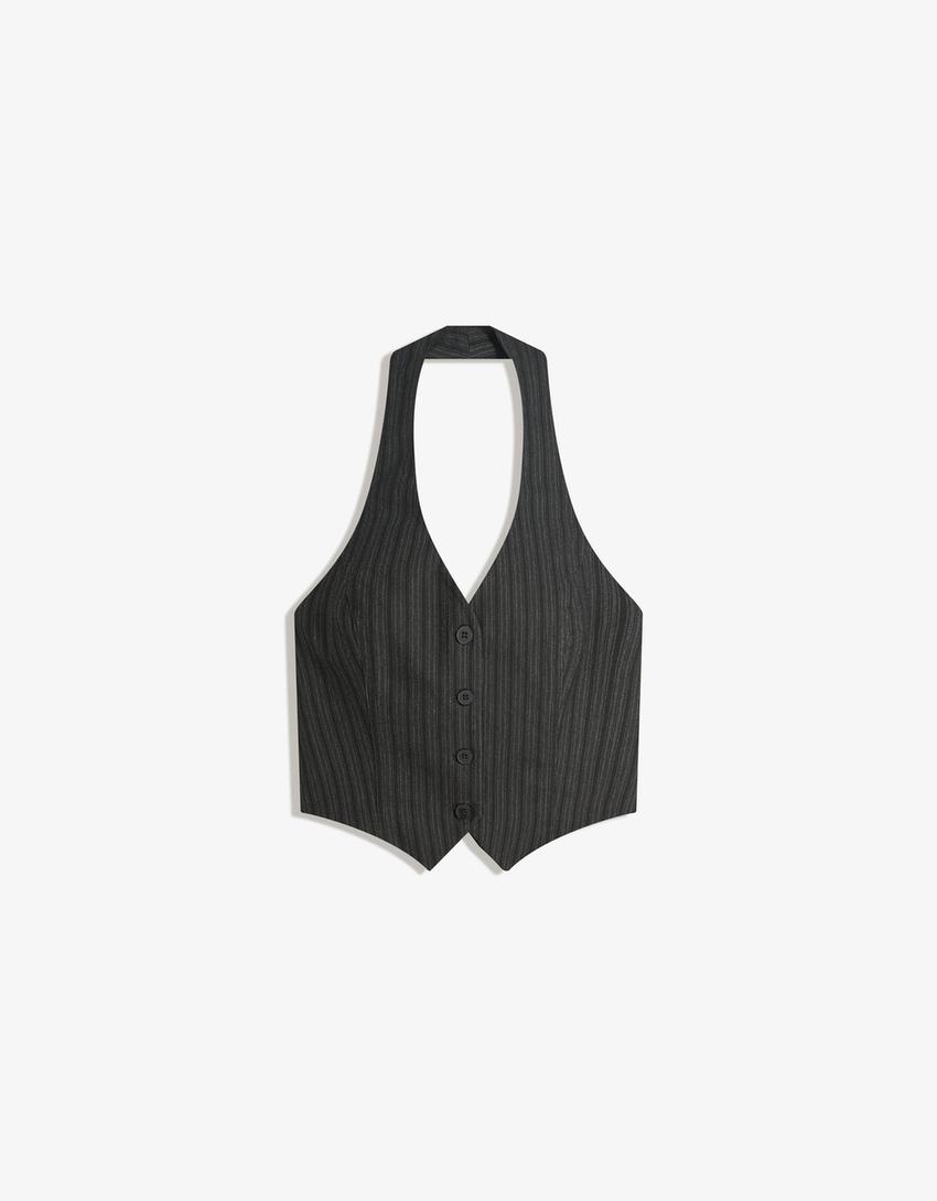 Bengaline waistcoat-Grey