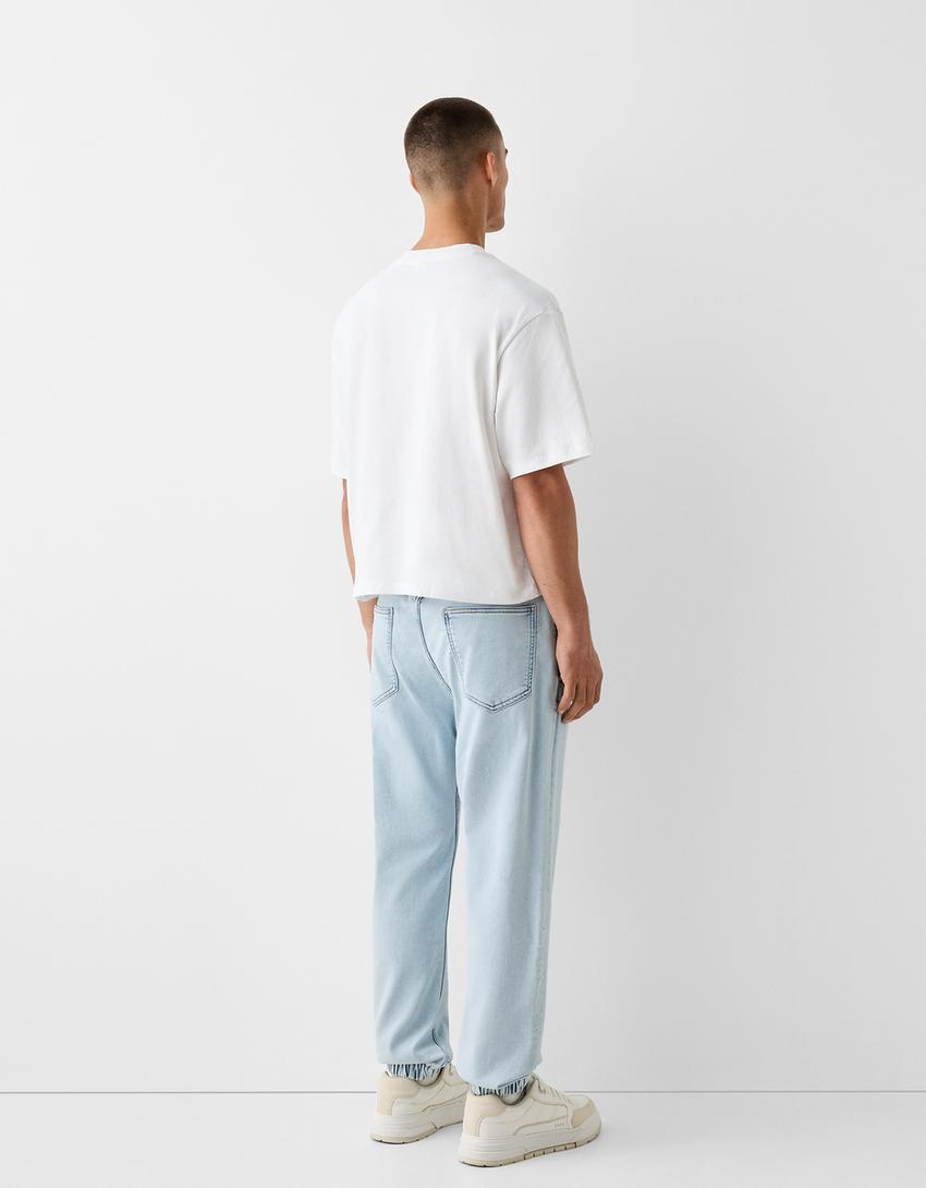 Jogger jeans-Light blue-2