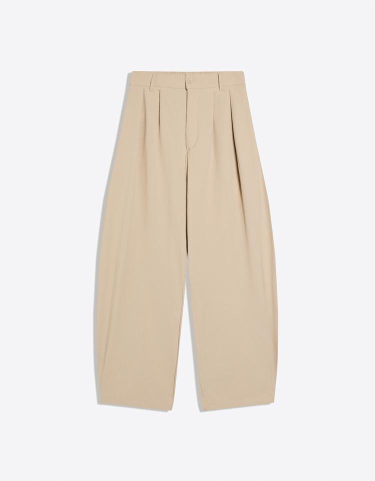 PANTALONI SUPERBAGGY SEMIJOGGER PLIURI